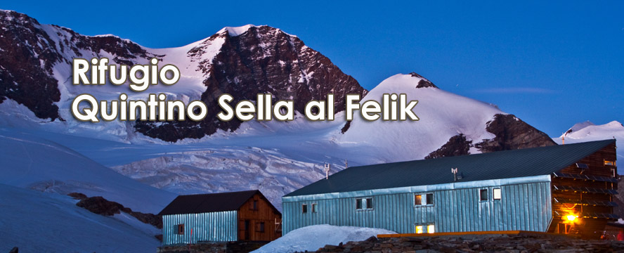 Rifugio Quintino Sella al Felik